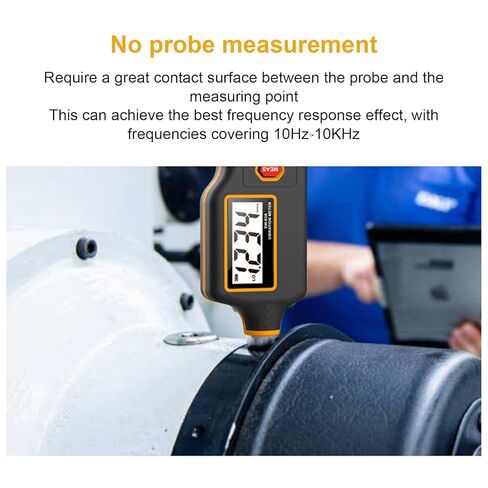 جهاز قياس الاهتزاز المحمول باليد من WALFRONT كاشف الاهتزاز الرقمي جهاز اختبار التسارع والنزوح أداة قياس الاهتزاز الطويلة in Kuwait