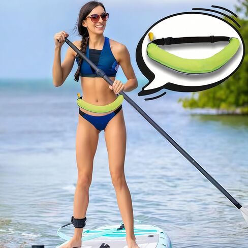 Manual Inflatable Belt Pack, Portable Adults Water Sports Waist Accessory with Blowpipe & Whistle, Suitable for Swimming, Kayaking, Fishing, and Paddleboarding Sports in Saudi Arabia