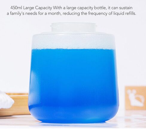 Diydeg Electric Foaming Shampoo Dispenser, 450ml Capacity Automatic Dog Soap Dispenser, Rechargeable Dog Shampoo Foamer for pet Bathing, Bathroom, Kitchen, Toilet Cleaning in Saudi Arabia
