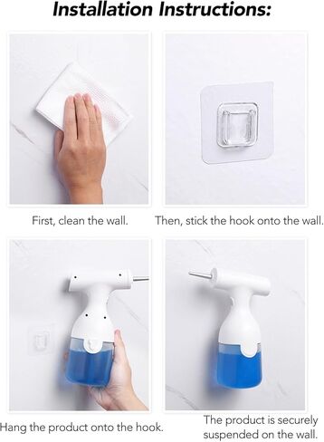 Diydeg Electric Foaming Shampoo Dispenser, 450ml Capacity Automatic Dog Soap Dispenser, Rechargeable Dog Shampoo Foamer for pet Bathing, Bathroom, Kitchen, Toilet Cleaning in Saudi Arabia
