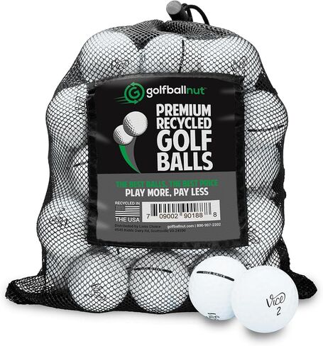 Used and Recycled for Vice White Bulk Mix Near Mint - 4A Quality Golf Balls Mesh Bag Included in Saudi Arabia