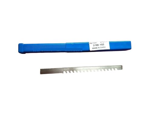 Push-Type Keyway Broach 1pc 3/16 B Push-Type HSS Keyway Broach Inch Size with Shim Broaching Cutter Cutting Tools in Saudi Arabia