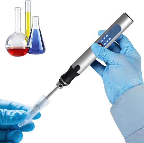 جهاز تجانس صغير محمول، مطحنة مناديل مختبرية محمولة، سعة 2 مل وعمر بطارية 1 ساعة، 5000/10000/18000 دورة في الدقيقة، 3 سرعات قابلة للتعديل، رأس من الفولاذ المقاوم للصدأ، لتجربة الصناعة/المختبر in Kuwait