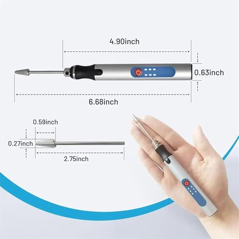 جهاز تجانس صغير محمول، مطحنة مناديل مختبرية محمولة، سعة 2 مل وعمر بطارية 1 ساعة، 5000/10000/18000 دورة في الدقيقة، 3 سرعات قابلة للتعديل، رأس من الفولاذ المقاوم للصدأ، لتجربة الصناعة/المختبر in Kuwait