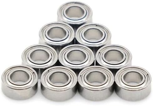 SMR74ZZ (2PCS) L-740ZZ 4x7x2.5 MM ABEC-7 Miniature Stainless Steel Bearing 440C Material in Saudi Arabia