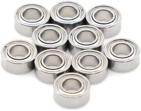 SMR74ZZ (2PCS) L-740ZZ 4x7x2.5 MM ABEC-7 Miniature Stainless Steel Bearing 440C Material in Saudi Arabia