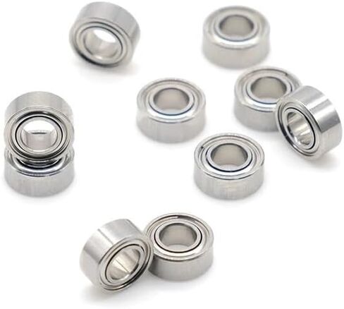 SMR74ZZ (2PCS) L-740ZZ 4x7x2.5 MM ABEC-7 Miniature Stainless Steel Bearing 440C Material in Saudi Arabia