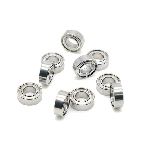 2Pcs 687ZZ 7x14x5mm Deep Groove Ball Bearing Miniature Bearing 687-ZZ Chrome Steel in Saudi Arabia