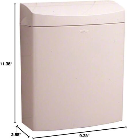 Bobrick Plastic Matrix Series Surface-Mounted Sanitary Napkin Disposal in Saudi Arabia