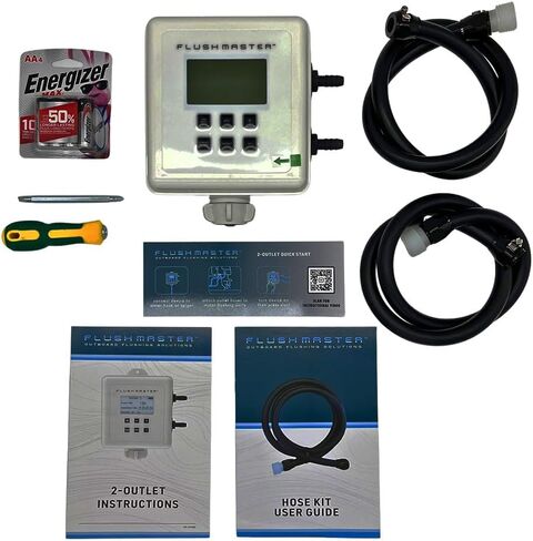 2-Outlet Flushing System with Two 12' Hose Kits in Saudi Arabia