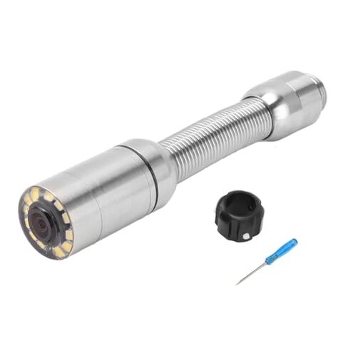 Sewer Inspection Camera Head Pipe Drain Endoscope Camera IP68 with 12 LED Lights for Pipeline Inspection in Saudi Arabia