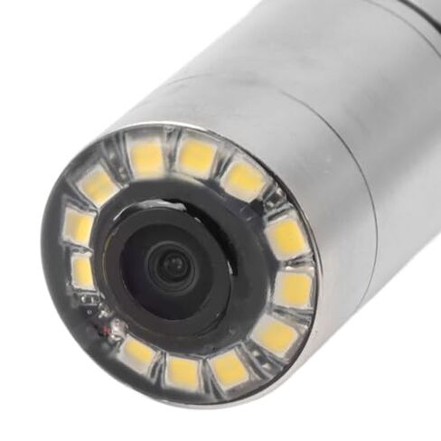 Sewer Inspection Camera Head Pipe Drain Endoscope Camera IP68 with 12 LED Lights for Pipeline Inspection in Saudi Arabia
