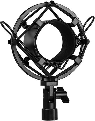 حزمة ميكروفون ستوديو مكثف للقلب والعنوان الجانبي من Audio-Technica AT2020 مع حزمة حماية محسنة CPS لمدة عامين، وحامل صدمات معدني، وفلتر بوب، وحامل ذراع تعليق وكابل XLR بطول 25 قدمًا in Saudi Arabia