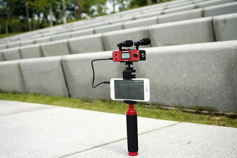 Saramonic Smartphone Mixer w/ 2 Mics, XLR, Handgrip & Headphone Out for iPhone & Android (SmartMixer) in Saudi Arabia