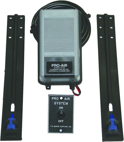 T-H Marine Pro Air Aeration System - 30 GPM Air Pump - Battery Powered - Includes Pump, Air Stones, Mounts, Switch Panel, 20ft Tubing in Saudi Arabia