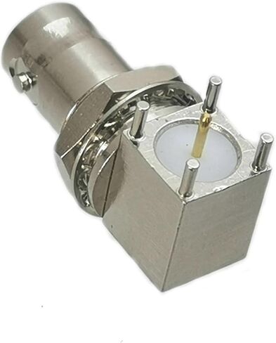 1-قطعة موصل BNC جاك أنثى الزاوية اليمنى لحام PCB جبل محطة الأسلاك in Kuwait