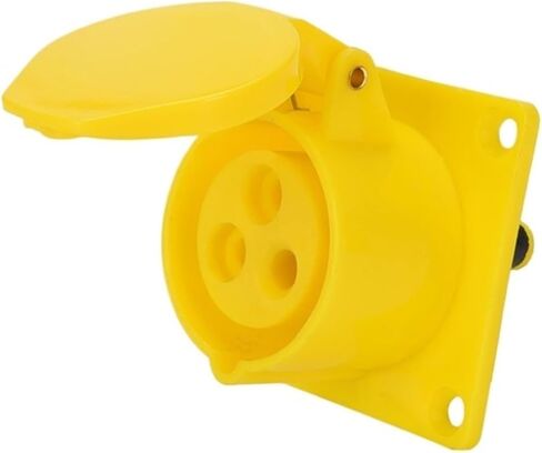 4H110v special industrial 3-core 16A connector male and female docking non-explosion-proof socket(3P16A plug 013 4 concealed 313 4 set) in Saudi Arabia