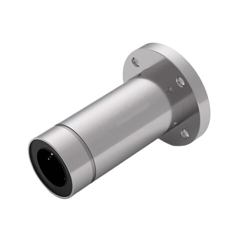 1PCS LMF50LUU Double-Wide Type Round Flanged Linear Motion Ball Bearing Seals On Both Side Resin Retainer in Saudi Arabia