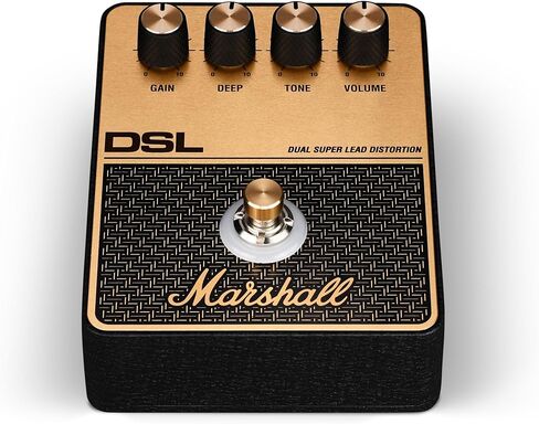 Marshall DSL Overdrive/Distortion Pedal - Black and Gold in Saudi Arabia