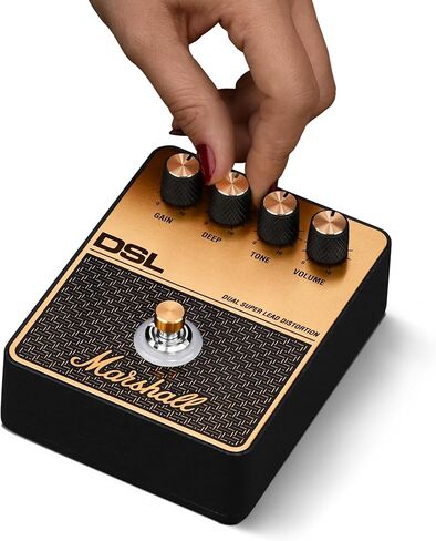 Marshall DSL Overdrive/Distortion Pedal - Black and Gold in Saudi Arabia