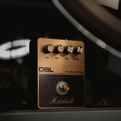 Marshall DSL Overdrive/Distortion Pedal - Black and Gold in Saudi Arabia
