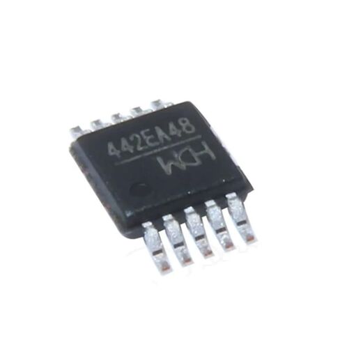 10PCS CH442E SMD MSOP10 442E 2 Single-Pole, Double-Throw Low-impedance Analog Switch chip in Saudi Arabia