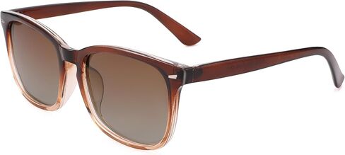 COASION Women's Polarized Sunglasses for Small Face - Fashion Square Shades UV400 Protection in Saudi Arabia