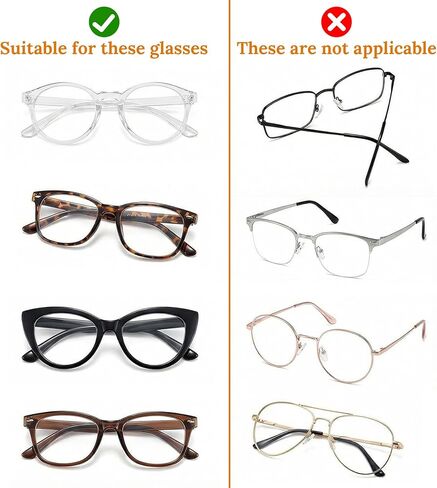 40PCS Nose Bridge Pads for Glasses, 0.75 Inch Adhesive Silicone Nose Pads for Glasses for Comfort & No Marks, Professional Non-Slip Grips for Eyeglasses & Sunglasses (1mm) in Saudi Arabia