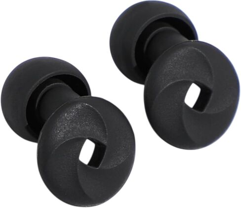 Ear Plugs for Sleeping 23dB Noise Reduction for Concerts, Focus, Travel Soft Reusable Silicone Ear Plugs for Side Sleepers with 4 Ear Tips Case Black in Saudi Arabia