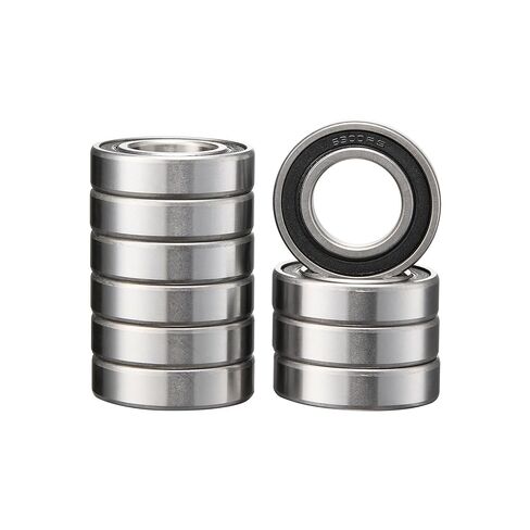 10 Pcs Deep Groove Ball Bearings-6305 ZZ- 25x62x17mm, Deep Groove Ball Bearing Double Metal Shielded Chrome Steel Section Bearings Stable Performance and Cost Effective (ZZ, 6305) in Saudi Arabia