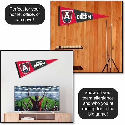 Atlanta Dream Logo Pennant Banner Flag in Saudi Arabia
