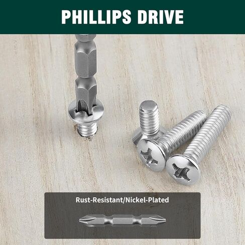 1/4-20 x 2 Machine Screws, 304 Stainless Steel 18-8 Oval Phillips Head Screws for Furniture Assembly Repair DIY, Full Thread, 25-Pack in Saudi Arabia