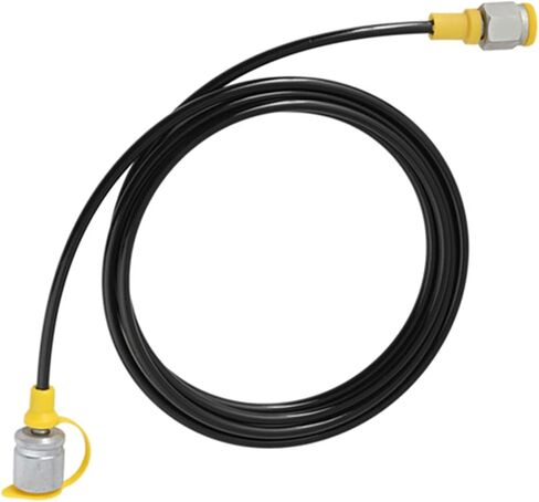 خرطوم اختبار الضغط الهيدروليكي 64Mpa، خرطوم هيدروليكي، مقياس التدفق 2.0 متر 6FT لاختبار آلات بناء الحفارات in Saudi Arabia