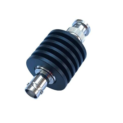 مخفف BNC بقدرة 10 وات، مصدر طاقة محوري DC-3 جيجا هرتز/4 جيجا هرتز ذكر إلى أنثى، 50 أوم (15 ديسيبل، 3 جيجا) in Kuwait