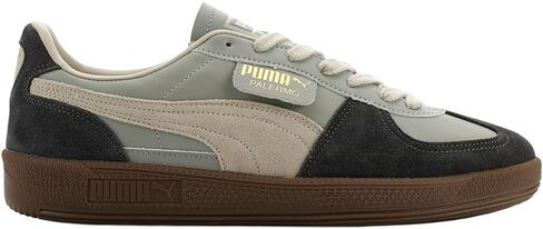 PUMA Palermo Leather Puma Black/Feather Gray/Gum 9 D (M) in Saudi Arabia