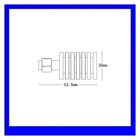 Terminal Load 10W 10 Male DC Connector - 3GHz 4GHz 6GHz 50 Ohms(6GHZ) in Saudi Arabia