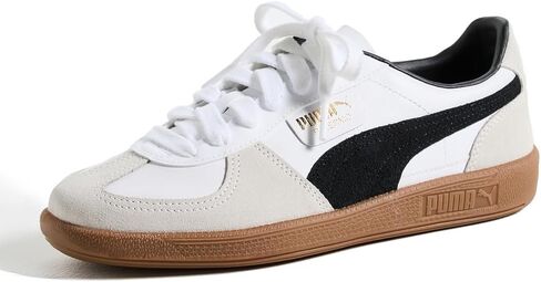 PUMA Palermo Leather Puma Black/Feather Gray/Gum 9 D (M) in Saudi Arabia