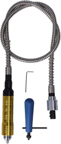 Flexible Shaft Extension Cable for Grinder, Electric Polisher Adapter, 3.175mm Interface, Anti - Rust Stainless Steel - Ergonomic Handle, Ideal for Polishing in Saudi Arabia