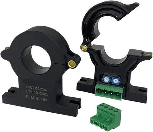 Hall Current Transducer in DC 50A 100A 200A 300A 400A 500A 600A Out DC ±4V CT Transformer Hall Effect Current Sensor Split Core HCS21K(50a) in Kuwait