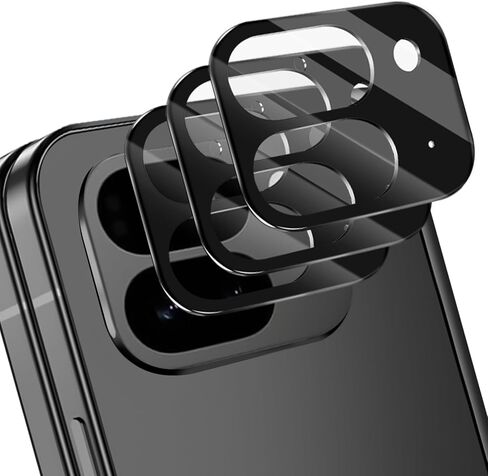 3 عبوات لواقي عدسة الكاميرا Google Pixel 10 Pro XL، زجاج مقسى 9 صلابة، واقي شاشة كاميرا عالي الوضوح مضاد للخدش لهاتف Pixel 10 Pro XL in Kuwait