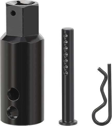 WYNNsky Heavy-Duty Trailer Jack Drill Adapter, Used with 1/2’’ Drive Adapter or 1’’ Socket in Saudi Arabia