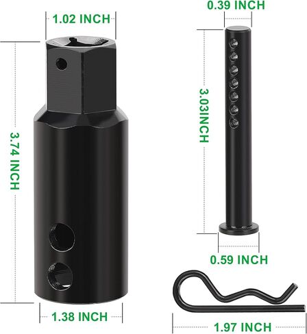 WYNNsky Heavy-Duty Trailer Jack Drill Adapter, Used with 1/2’’ Drive Adapter or 1’’ Socket in Saudi Arabia