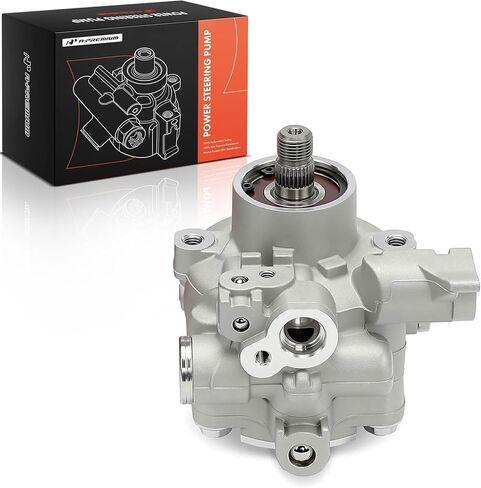 A-Premium Power Steering Pump, with 5-Groove Pulley & Hose Barb, Compatible with Subaru Impreza 2008-2014, WRX 2013-2016, WRX STI 2013-2021 in Saudi Arabia