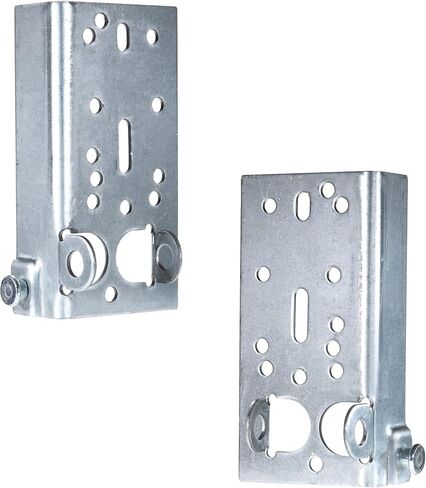 Garage Door Bottom Lifting Bracket, with 12 Pcs M6 Mounting Bolts, for 7/16-Inch Stem, Residential Bottom Roller Brackets, 1 Pair in Saudi Arabia