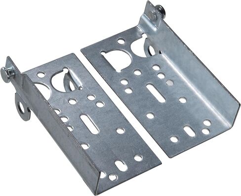 Garage Door Bottom Lifting Bracket, with 12 Pcs M6 Mounting Bolts, for 7/16-Inch Stem, Residential Bottom Roller Brackets, 1 Pair in Saudi Arabia