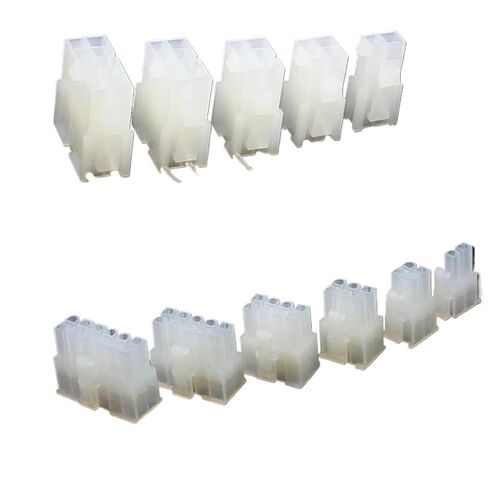 fengpeng 5 مجموعات 5557/5559 2x2/3/4/5/6/7/8/9/10/11/12Pin 4.2 مم محطة الملعب/مبيت/دبوس رأس سلك موصل طقم محول القابس الكهربائي (22Pin 2x11Pin) in Kuwait