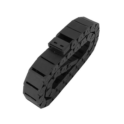 حامل كابل نايلون 15 × 30 مم 1 متر، سلسلة سحب قوية ذات ضغط عالي لنقش الآلات الآلية، أسود متين in Kuwait