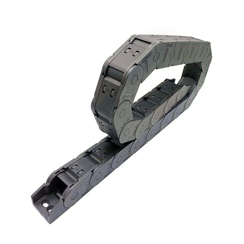 Cable Drag Chains 1pc 25 Series 1 Meter Drag Chain Wire Cable Holder(R190,25x77 mm) in Saudi Arabia