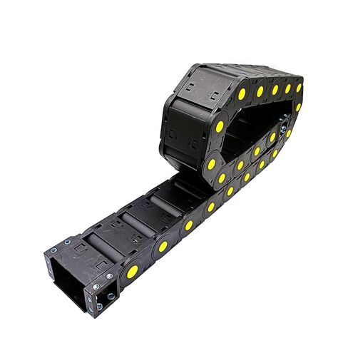 Cable Drag Chains 1pc 25 Series Cable Holder Drag Chain Sealing Type Transmission Parts Towline(R150,25x50 mm) in Saudi Arabia