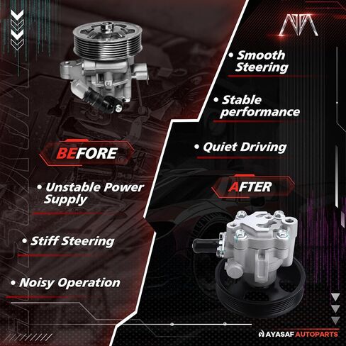 21-5450 [2.5L Only] Power Steering Pump for NISSAN 2004 2005 2006 Altima 2.5L, 2004 2005 2006 Sentra 2.5L Power Assist Pump in Saudi Arabia